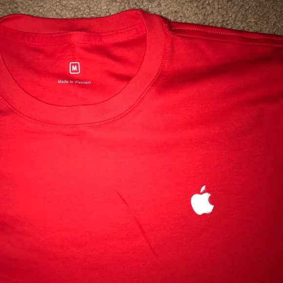 red apple shirt